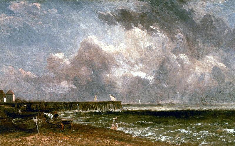 John Constable Yarmouth Pier Norge oil painting art